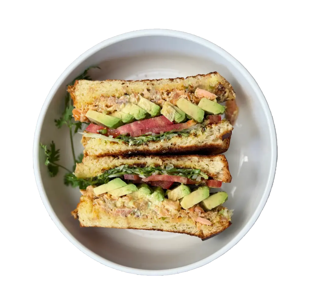 SALMON SANDO